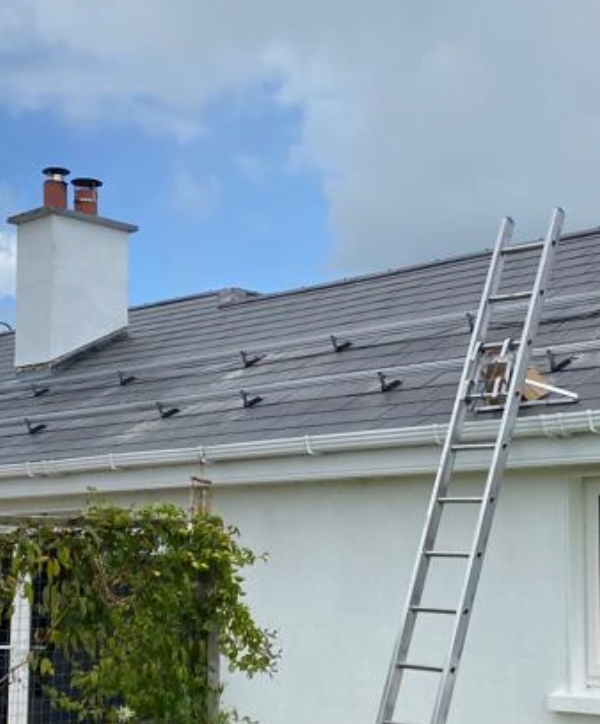 solar PV system installation